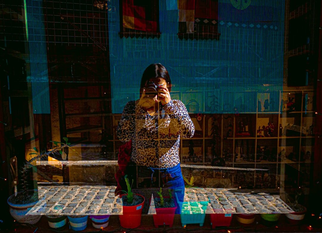 Portrait of a Chilean female documentary photographer